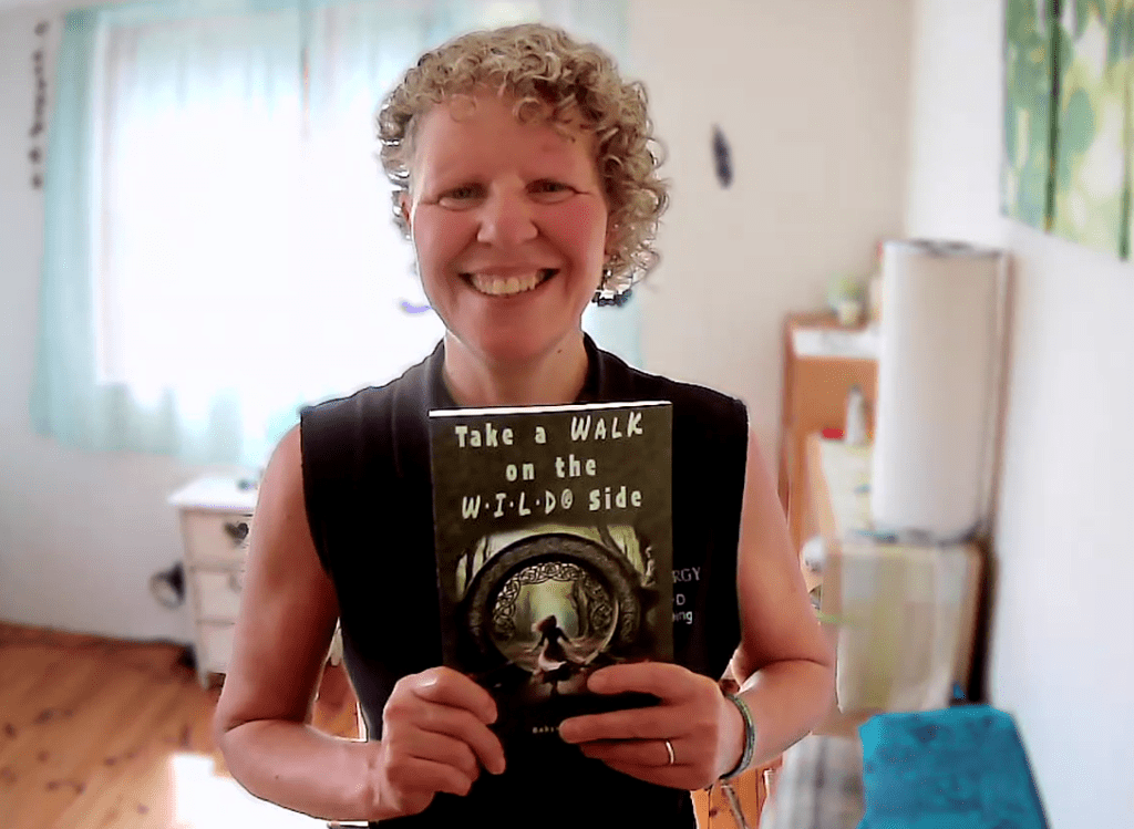 Robyn Harris holding her new book - out 25 July 2024 - Take a Walk on the W·I·L·D® Side.