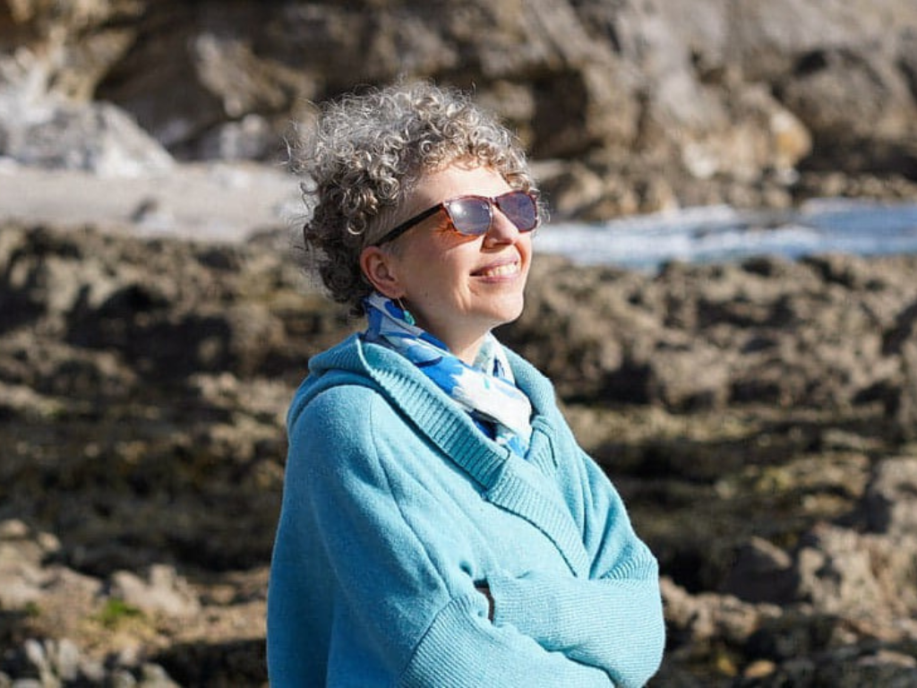 Robyn Harris enjoying some time in Nature