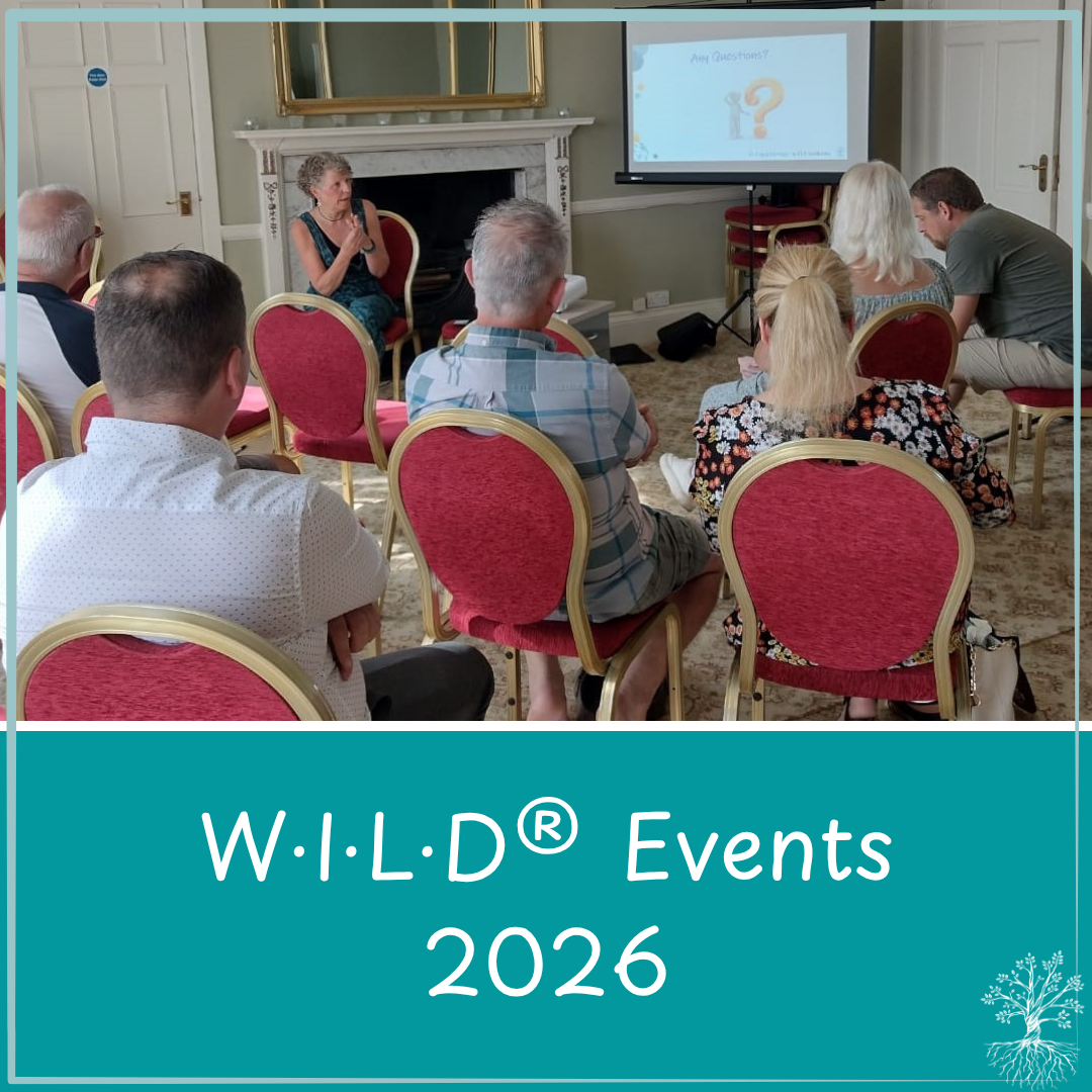 image shows Robyn Harris leading a workshop at a Health & Wellbeing event